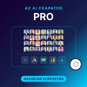 AI csapat profi tagjai és közösségi ikonok a Tudástárban.
