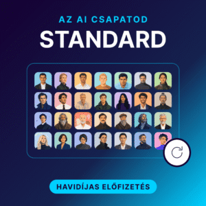 AI csapat, standard, tudástár, generatív AI, mesterséges intelligencia.